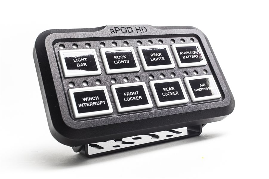 sPOD - sPOD Add-On 8 Switch HD Control Panel