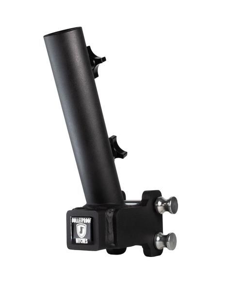 BulletProof Htiches - BulletProof Hitches Black Flag Holder Attachment For All Class 4 & 5 Hitches