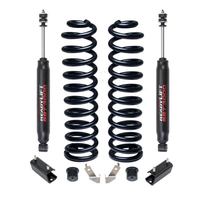 ReadyLift - ReadyLift 2.5" Coil Spring Front Lift W/ Shocks For 2011+ Ford Super Duty 4WD