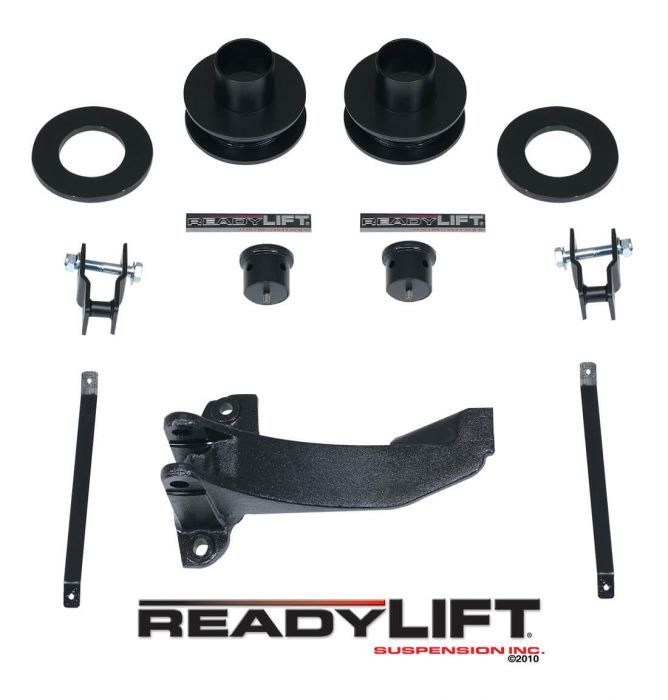 ReadyLift - ReadyLift 2.5" Front Leveling Kit W/ Track Bar Bracket For 08-10 Ford Super Duty