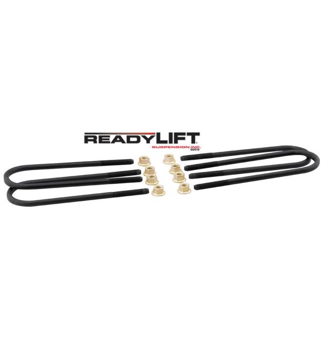 ReadyLift - ReadyLift U Bolt Kit Fits 5" Rear Lift Blocks For 1999-2010 Ford F-250/F-350 4WD