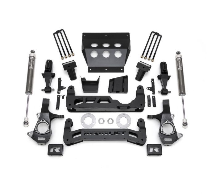 ReadyLift - ReadyLift 7" Lift Kit With Falcon 1.1 Monotube Shocks For 14-16.5 Chevy/GMC 1500