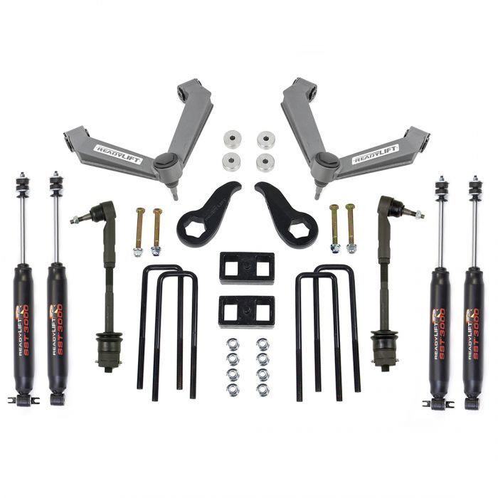 ReadyLift - ReadyLift 3.5" SST Lift Kit W/ HD Control Arms For 11-19 Chevrolet/GMC 2500 HD