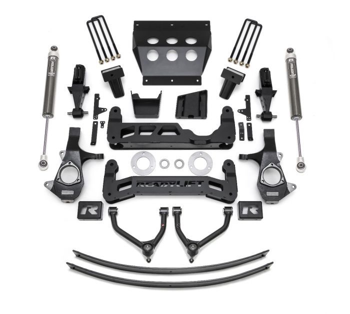 ReadyLift - ReadyLift 9" Lift Kit With Falcon 1.1 Monotube Shocks For 2014-2018 GM 1500