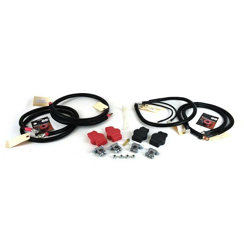 XDP - XDP HD Replacement Battery Cable Set For 89-93 Dodge Ram 5.9L Cummins
