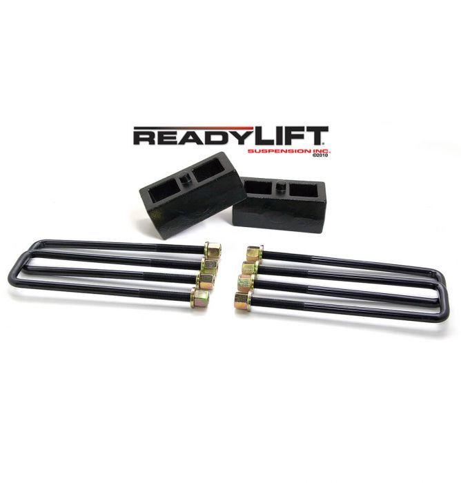 ReadyLift - ReadyLift 2" Factory Style Rear Block Kit For 11+ Chevrolet/GMC 2500/3500HD SRW