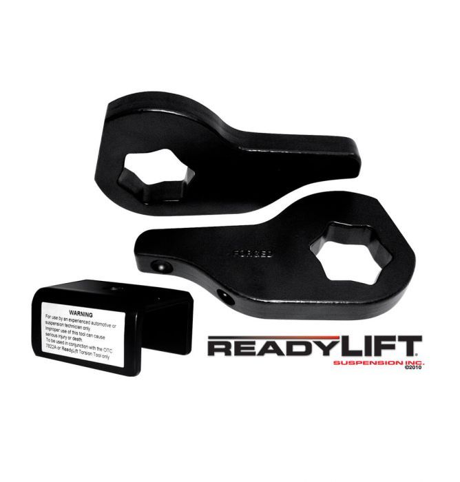 ReadyLift - ReadyLift 2" Leveling Kit W/ Forged Torsion Keys Fits 02-05 Dodge Ram 1500 4WD