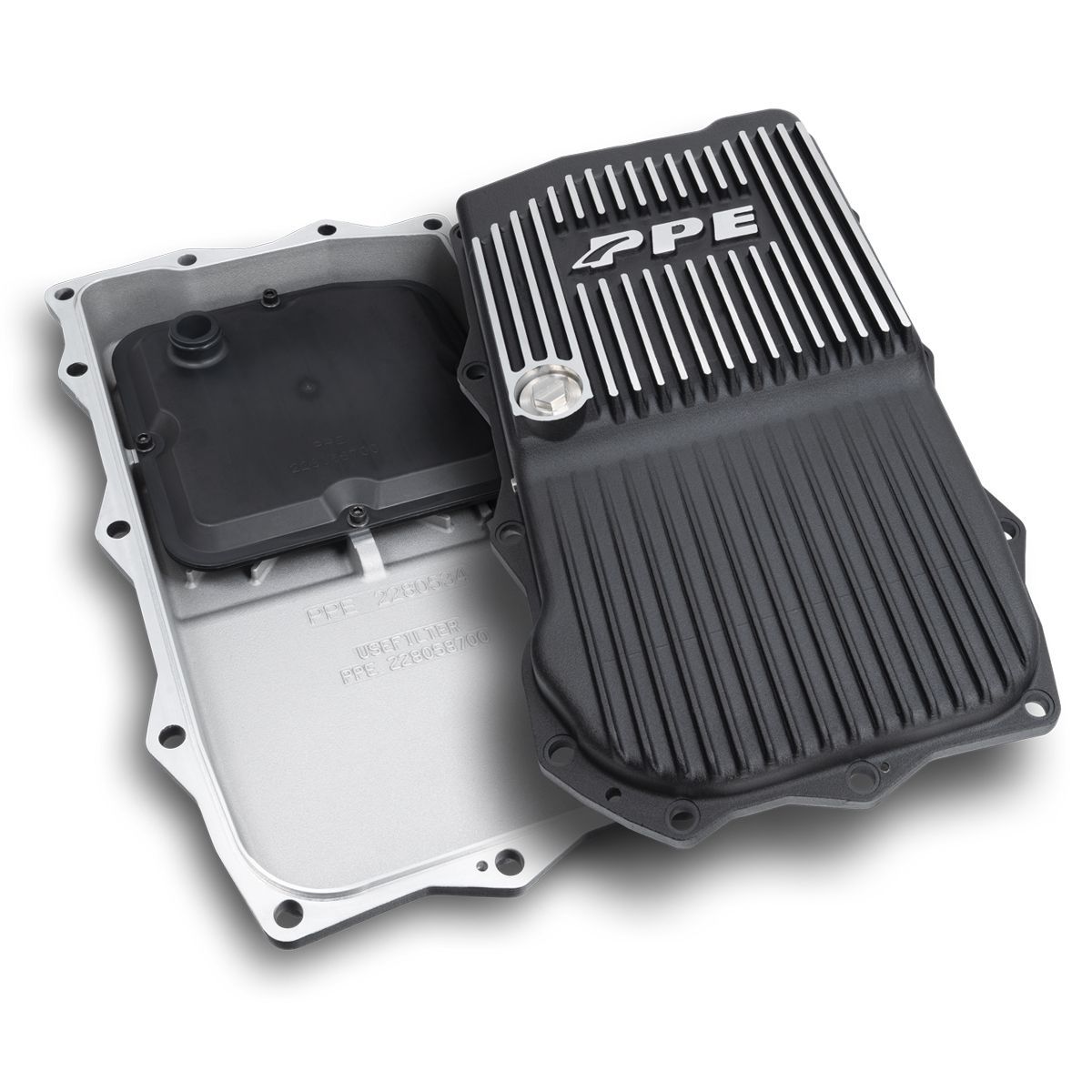 PPE - PPE Brushed Aluminum Trans Pan For 2010+ BMW 2/3/4/5/6/7/X/Z Series 8-Speed Auto