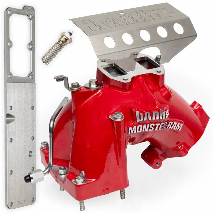 Banks Power - Banks Red Monster-Ram Manifold/Intake Plate/Grid Heater For 13-18 Dodge Cummins