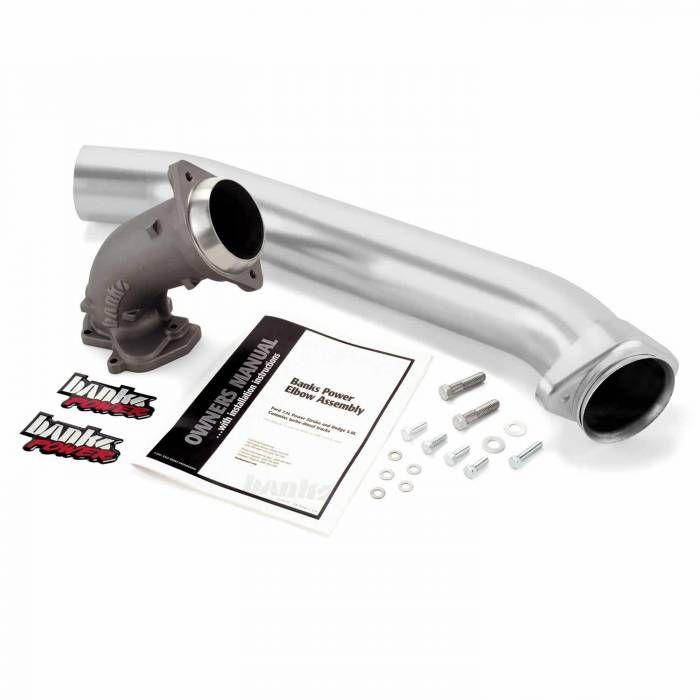 Banks Power - Banks Power Elbow Kit W/ 4" Turbine Outlet Pipe For 1998-2002 Dodge 5.9L Cummins