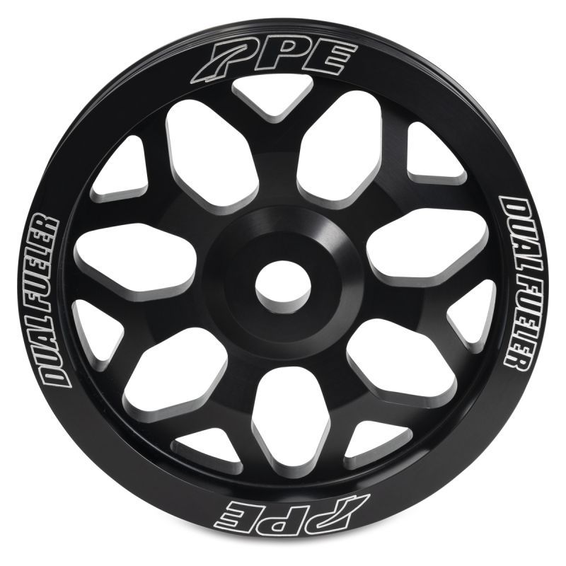 PPE - PPE 7Y-Spoke Style Billet Aluminum Pulley Wheel For 2002+ GMC/Chevy 6.6L Duramax