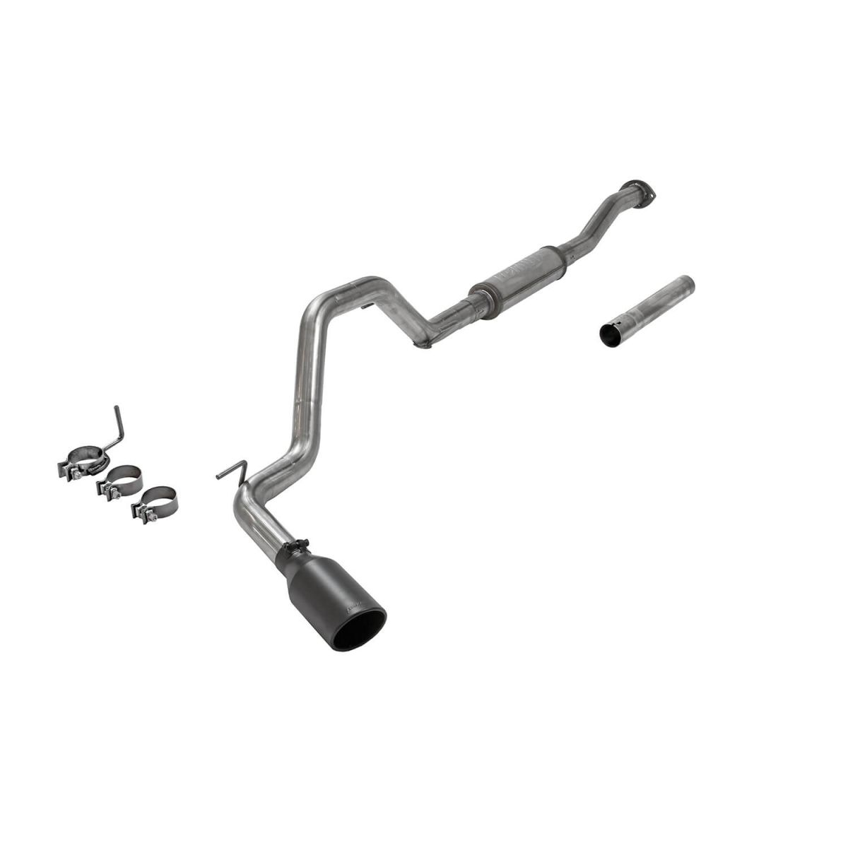 Flowmaster - Flowmaster FlowFX Cat-Back Single Tip Exhaust For 2016-2021 Toyota Tacoma 3.5L
