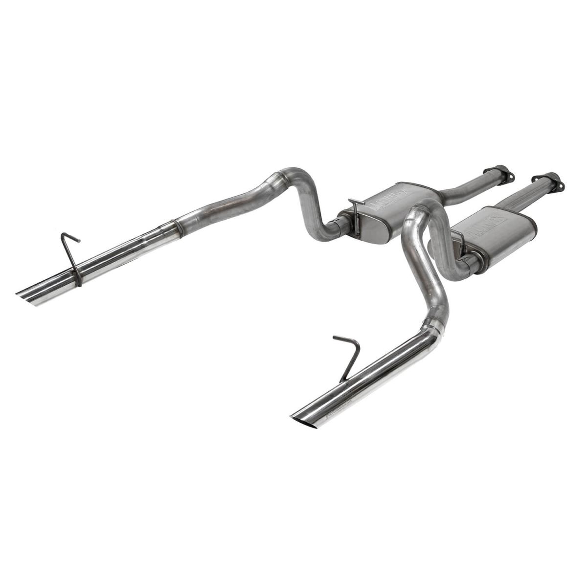 Flowmaster - Flowmaster FlowFX Cat-Back Dual Exhaust System For 86-93 Ford Mustang LX 5.0L