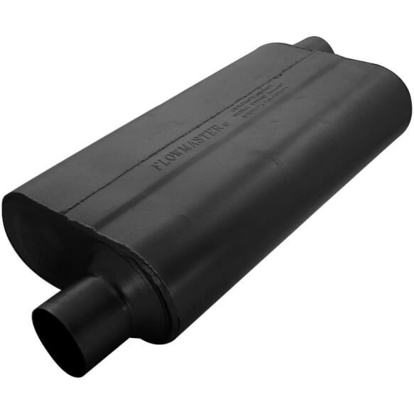 Flowmaster - Flowmaster 50 Series Delta Flow 2.5" In/Out Offset Chambered Universal Muffler