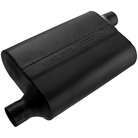 Flowmaster - Flowmaster 40 Series Delta Flow 2" In/Out Offset Chambered Universal Muffler
