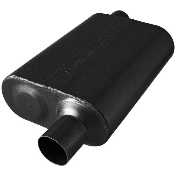 Flowmaster - Flowmaster 40 Series Stainless 2.25" In/Out Offset Chambered Universal Muffler