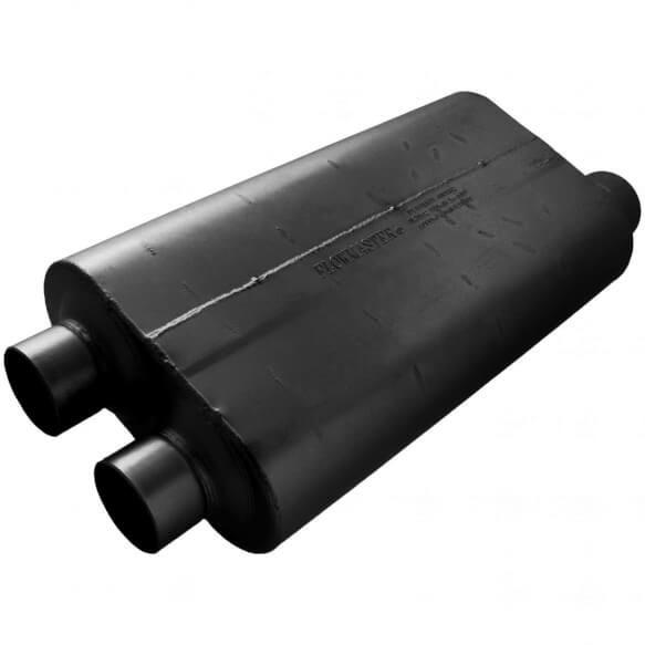 Flowmaster - Flowmaster 50 Series Big Block 3" Dual In 3.5" Offset Out Chambered HD Muffler