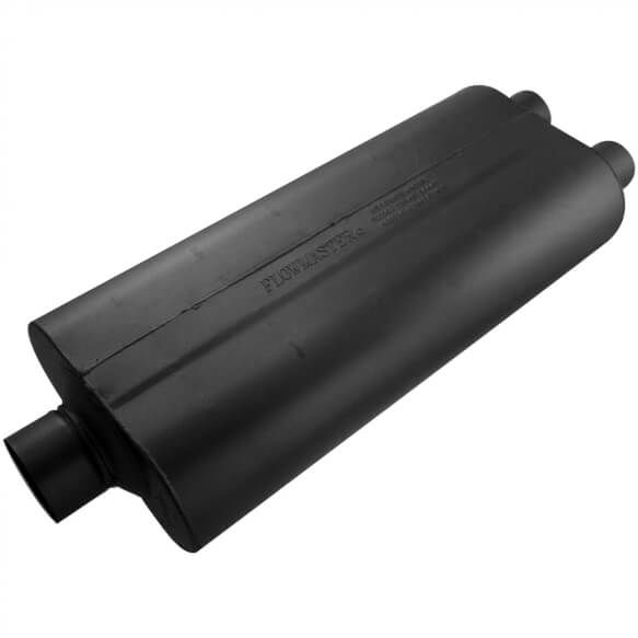 Flowmaster - Flowmaster 70 Series 3" Center In 2.25" Dual Out Universal Chambered Muffler