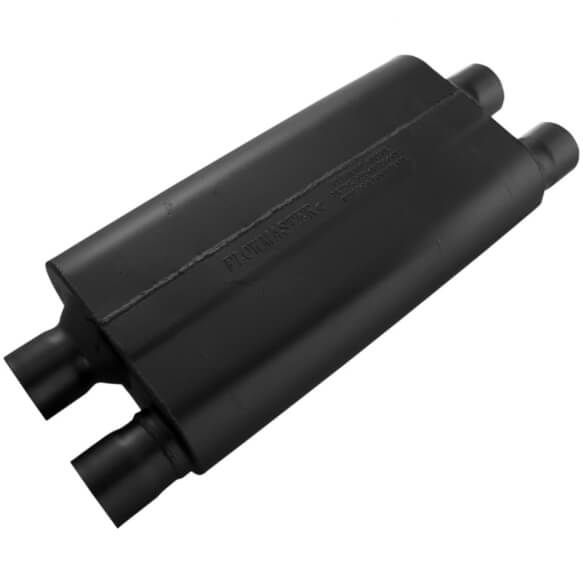 Flowmaster - Flowmaster 80 Series 2.5" Dual In 2.5" Dual Out Universal Chambered Muffler