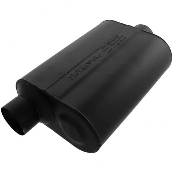 Flowmaster - Flowmaster Super 40 Series 3" Offset In 3" Out Universal Chambered Muffler