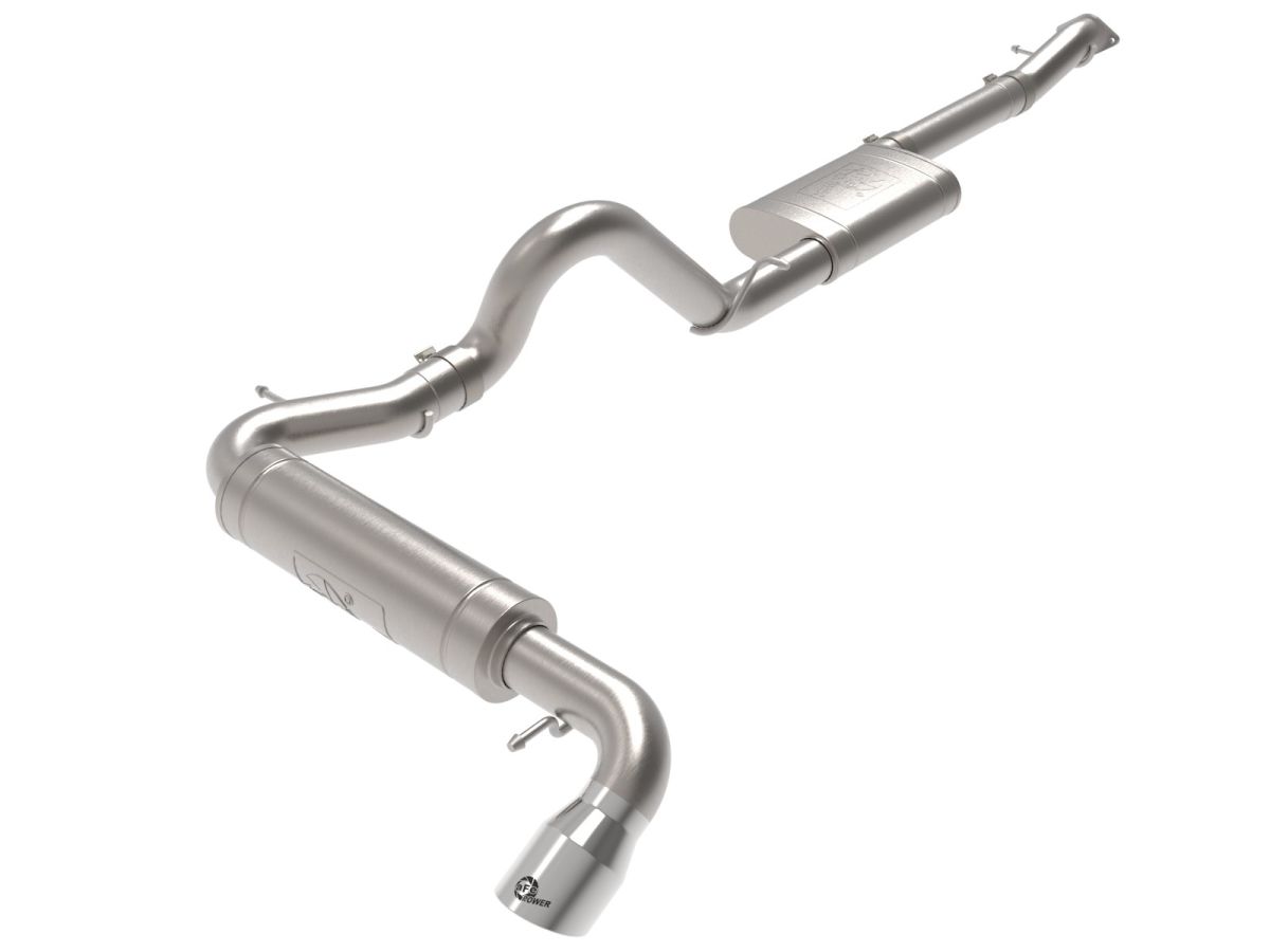 Icon Vehicle Dynamics - AFE Apollo GT Series Stainless Exhaust W/ Polished Tips For 2021+ Ford Bronco