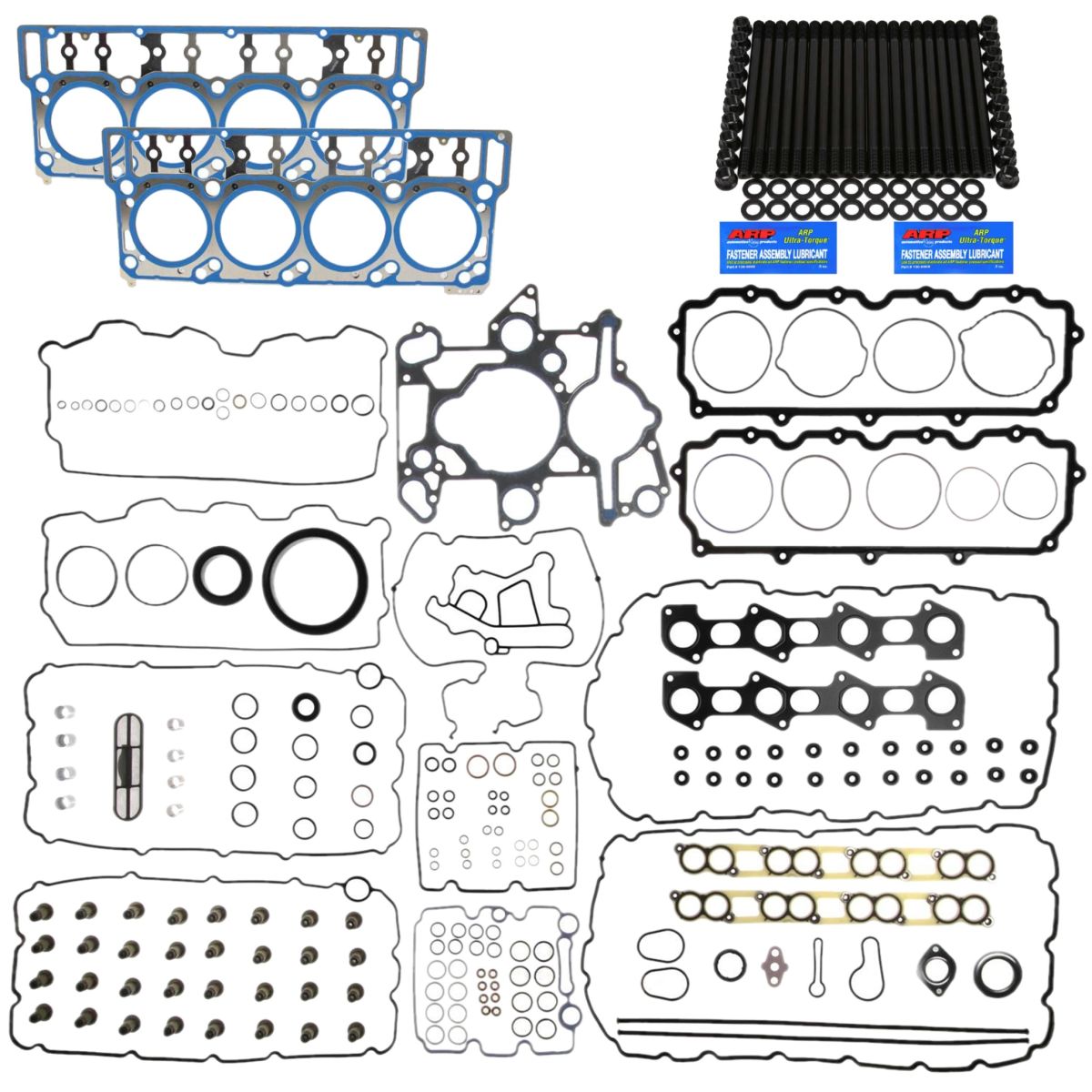 OEM Ford - OEM 18MM Head Gaskets/ARP Studs/Mahle Gasket Kit For 03-06 Ford 6.0L Powerstroke