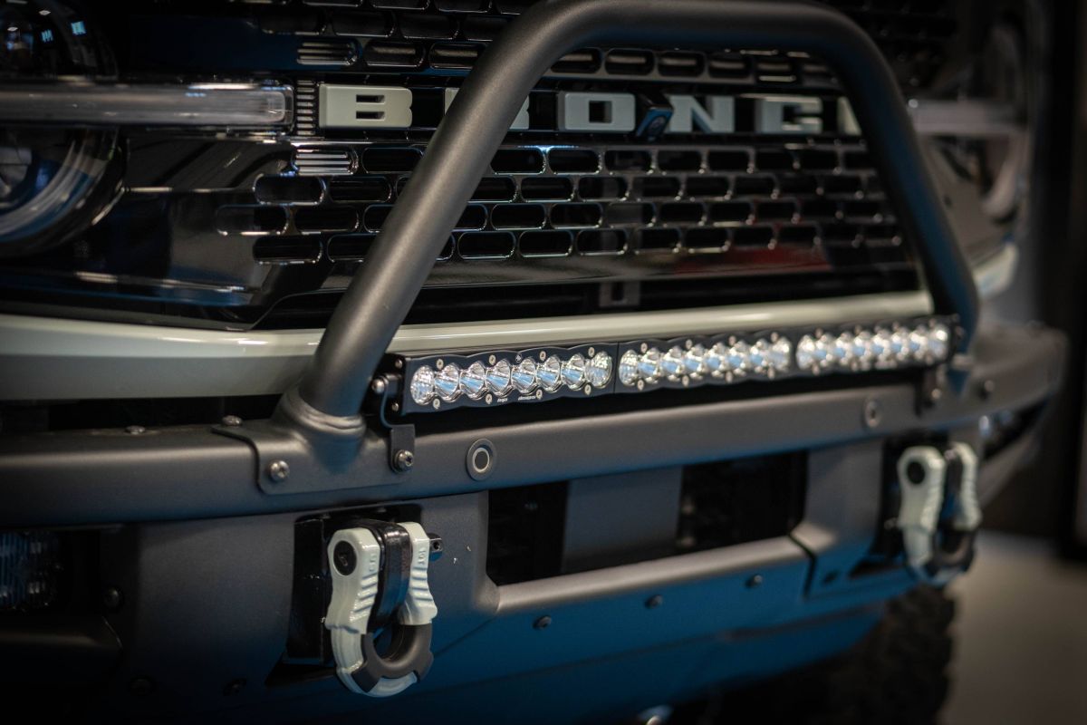 Rudy's Performance Parts - Rudy's Custom Bumper Mount 30" Light Bar Kit For 2021+ Ford Bronco