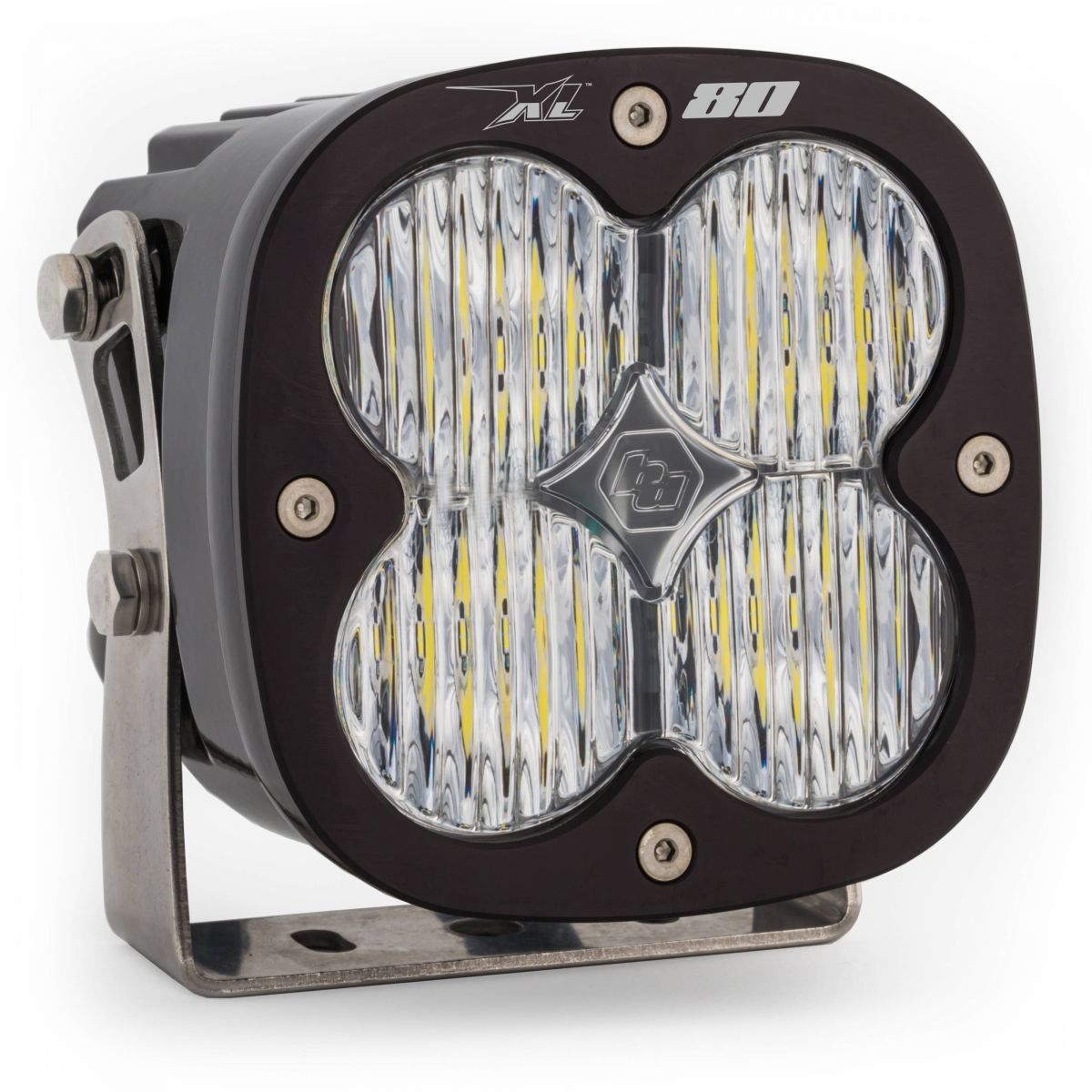 Baja Designs - Baja Designs XL80 LED Clear Wide Cornering Light Pod 9,500 Lumens - Dimmable