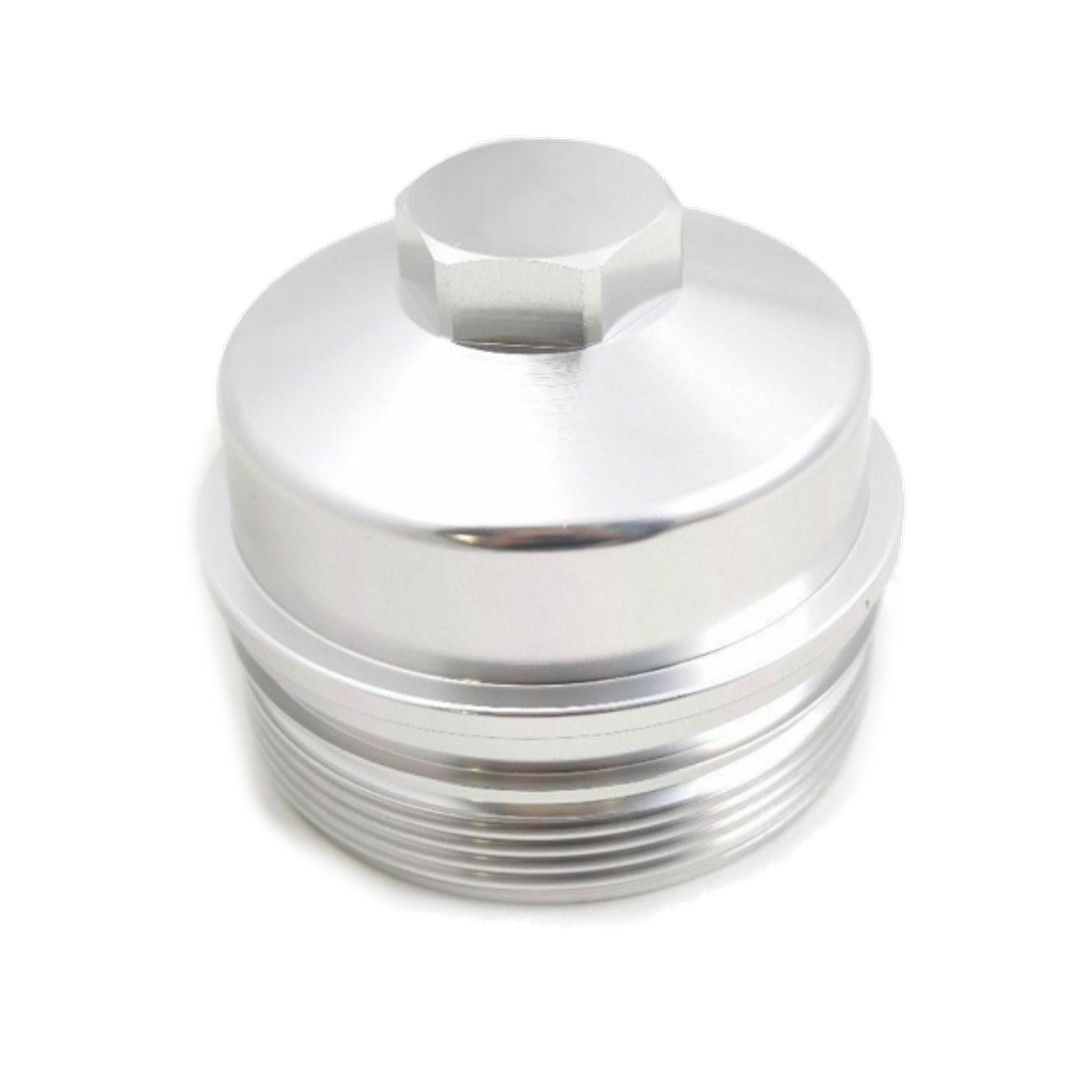 Rudy's Performance Parts - Rudy's Polished Billet Aluminum Oil Filter Cap For 2003-2010 Ford 6.0L/6.4L Powerstroke Diesel