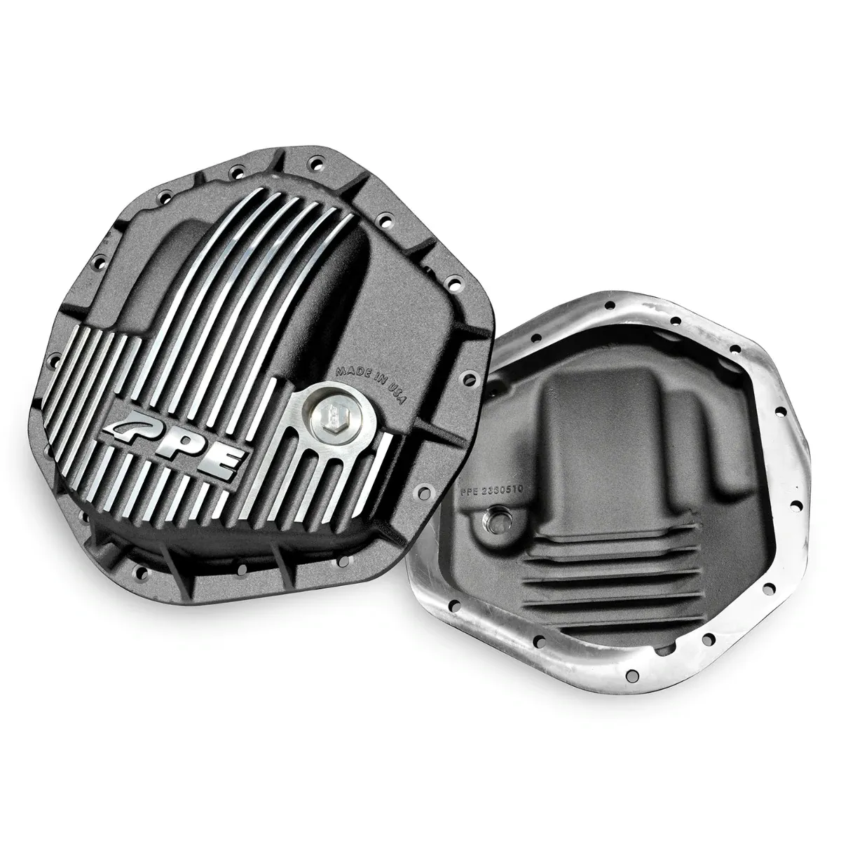 PPE - PPE Heavy Duty Brushed Aluminum Rear Differential Cover For 01-10 Ram 2500/3500