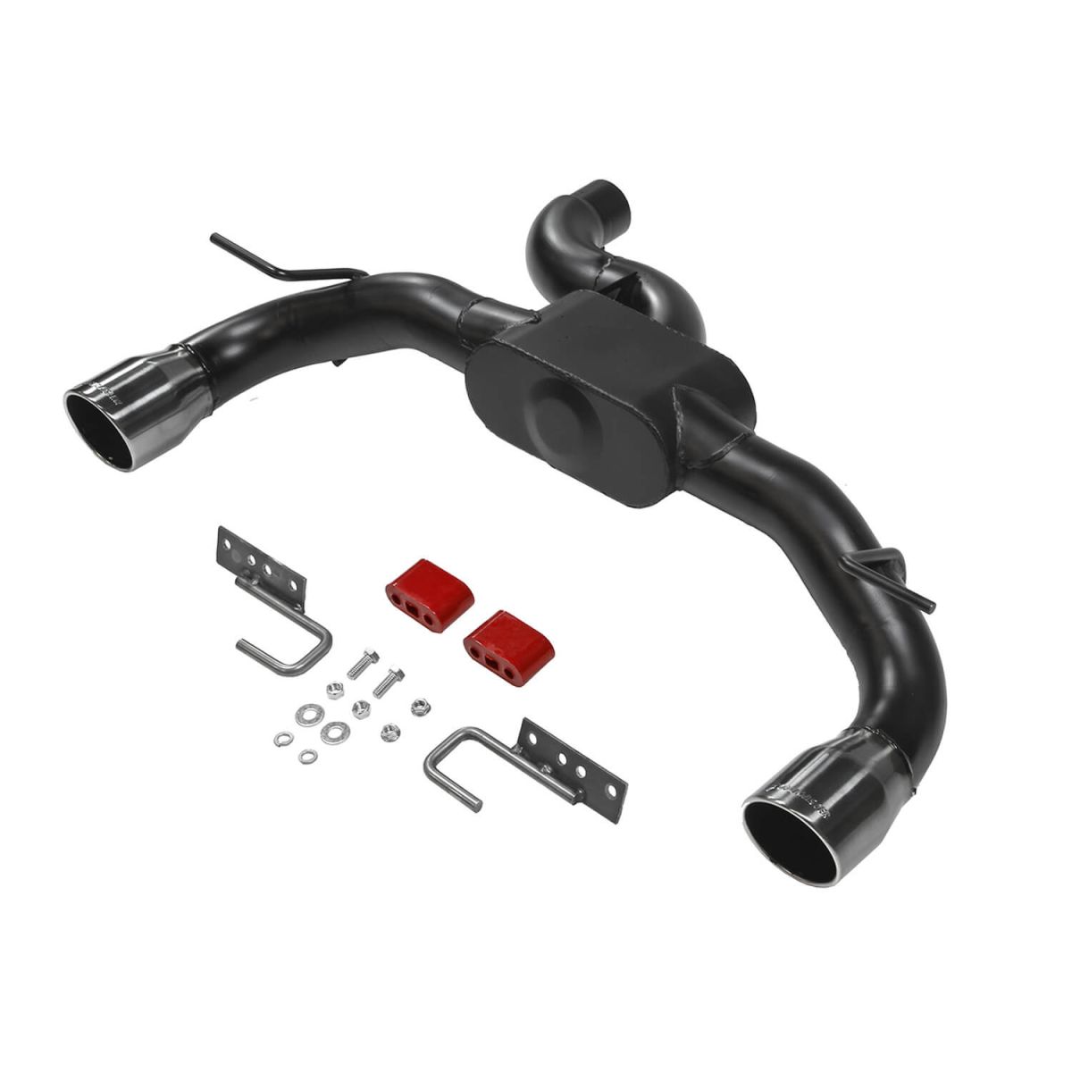 Flowmaster - Flowmaster Outlaw Axle-Back Exhaust W/ Black Chrome Tips For 2021+ Ford Bronco