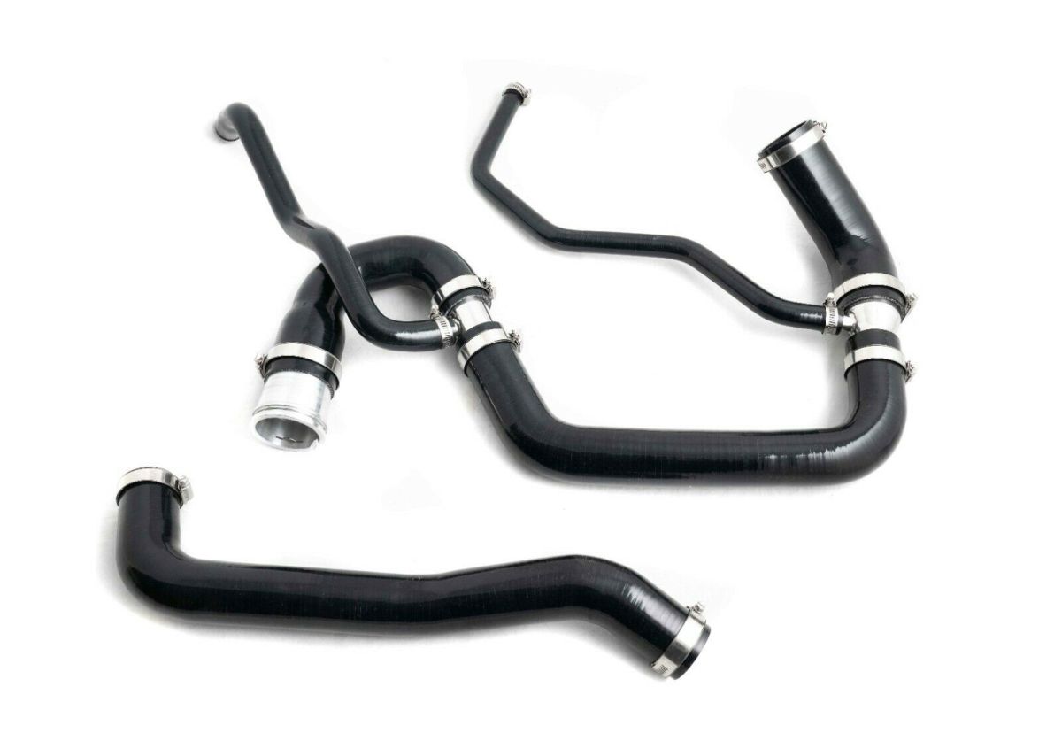 Rudy's Performance Parts - Rudy's Silicone Upper & Lower Coolant Hose Kit 06-10 6.6L LBZ LMM Duramax Diesel