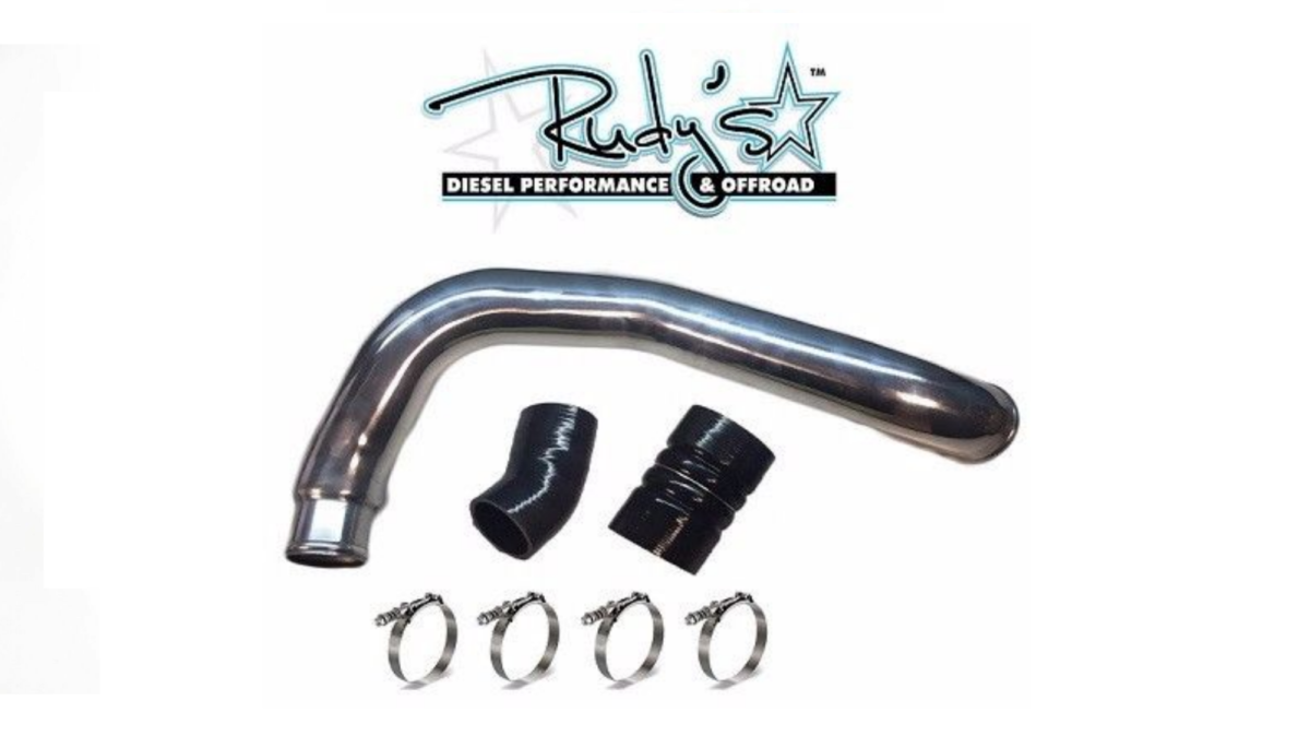Rudy's Performance Parts - Rudy's Hot Side Intercooler Pipe 2003-2007 Ford 6.0 Powerstroke Diesel F250 F350