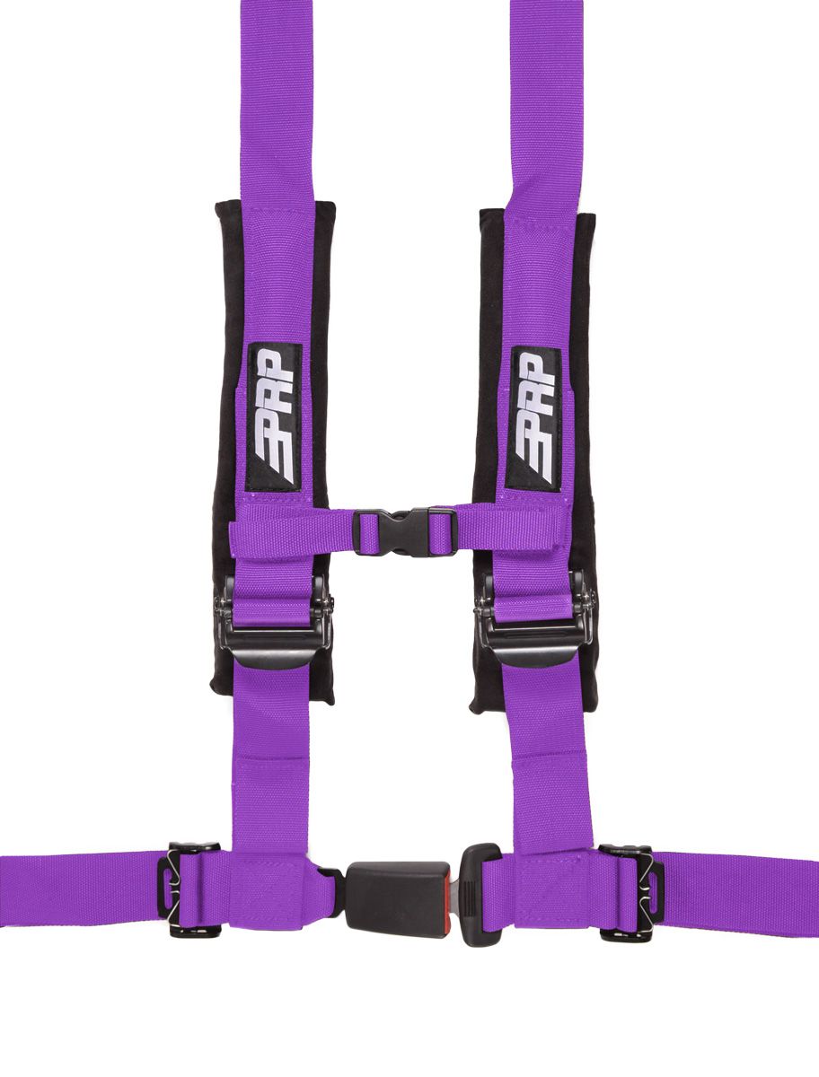 PRP 4.2 Purple 4-Point Adjustable 2" Belt Harness With Auto Style Latch