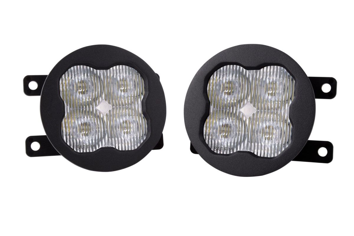 Diode Dynamics - Diode Dynamics SS3 White Pro LED Fog Light Kit W/ Backlight For 13-18 Acura ILX