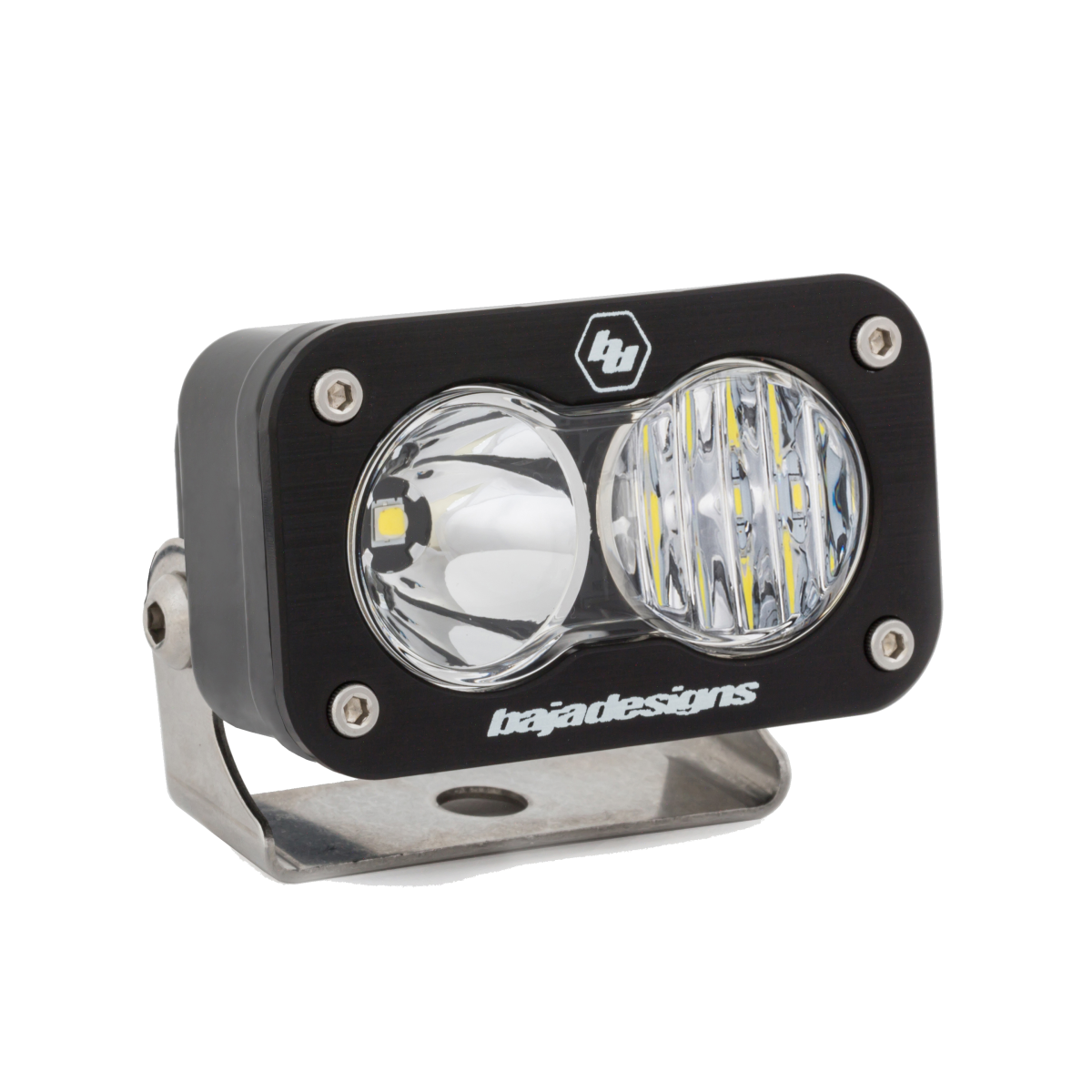 Baja Designs - Baja Designs Single S2 Sport Clear Driving/Combo 5000K LED Light Pod 1130 Lumens