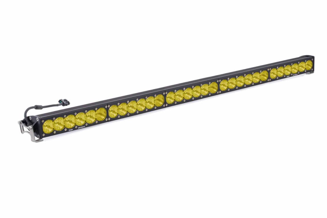 Baja Designs - Baja Designs OnX6+ 50" Straight Amber Wide Cornering LED Light Bar 39430 Lumens