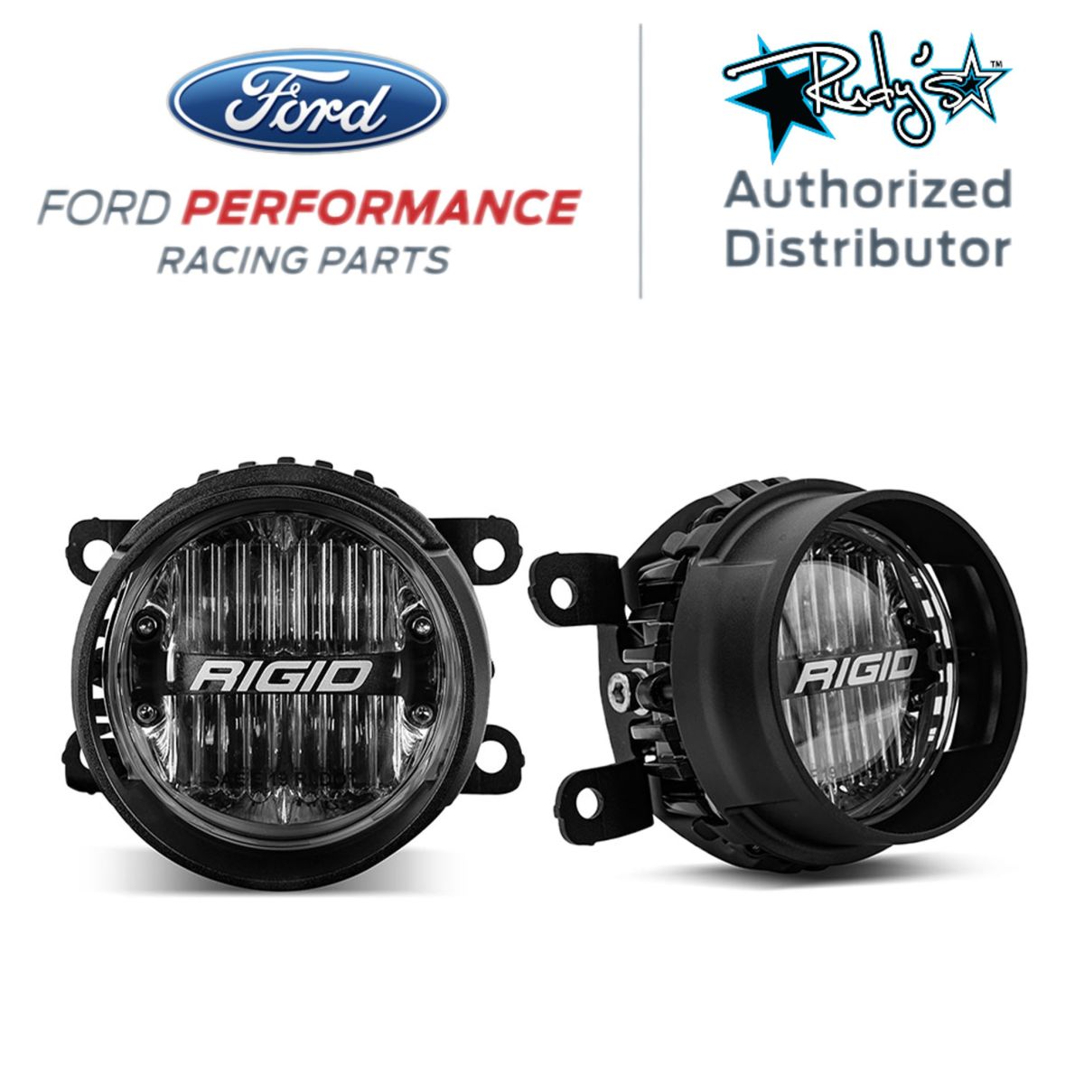 Ford Racing - Ford Performance Rigid Off-Road Fog Light Kit For 21+ Ford Bronco W/ Base Bumper