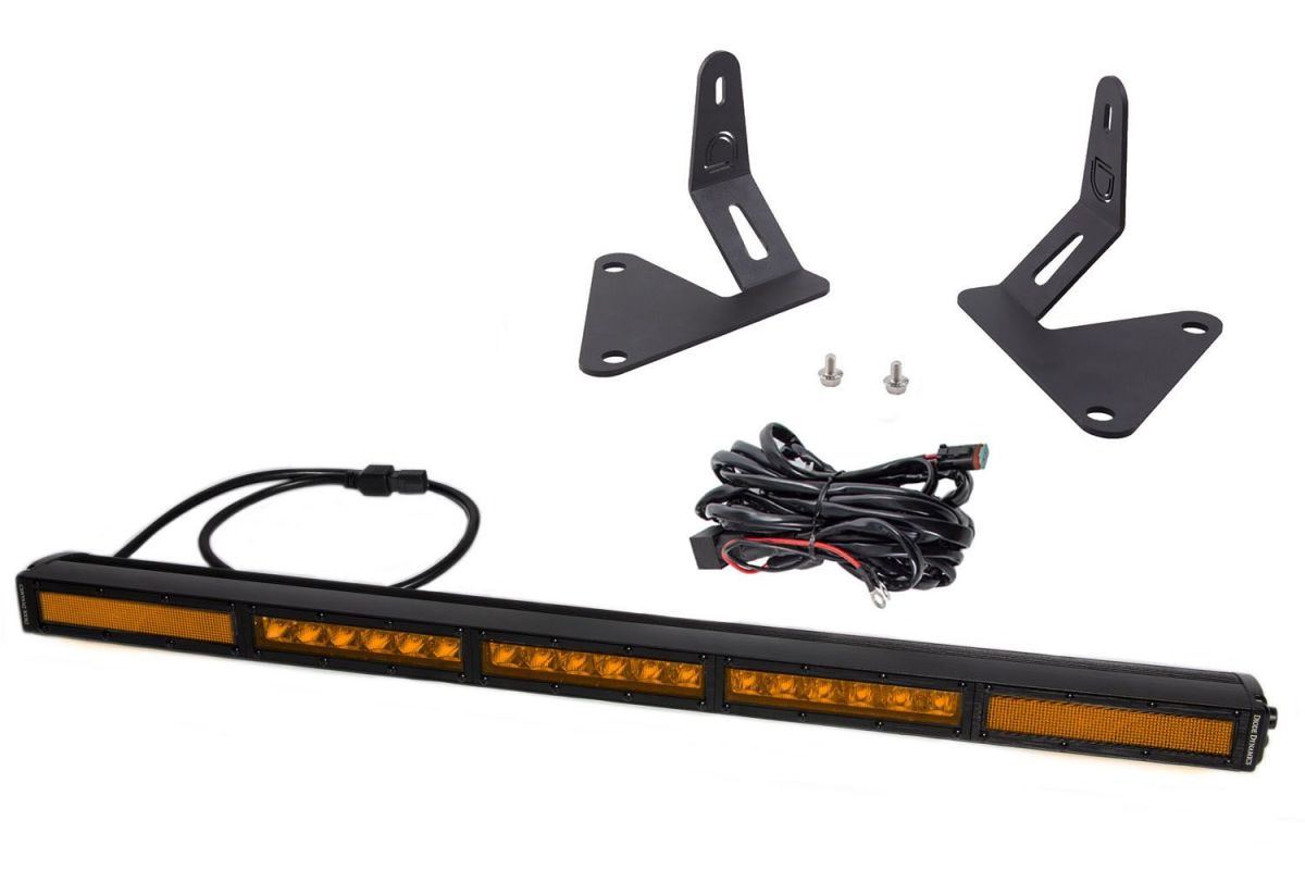Diode Dynamics - Diode Dynamics Stealth Amber Combo Light Bar Kit For 15-20 GM Colorado / Canyon