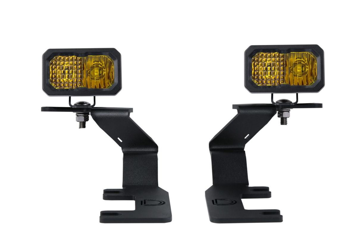 Diode Dynamics - Diode Dynamics SSC2 Pro Amber Combo Ditch Light Kit For 2015-2021 GM Colorado