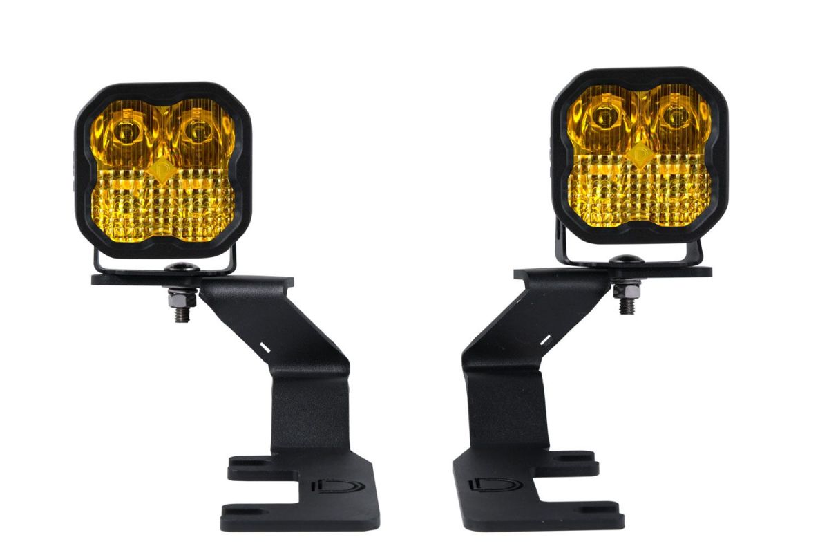 Diode Dynamics - Diode Dynamics SS3 Sport Amber Combo Ditch Light Kit For 2015-2021 GM Colorado
