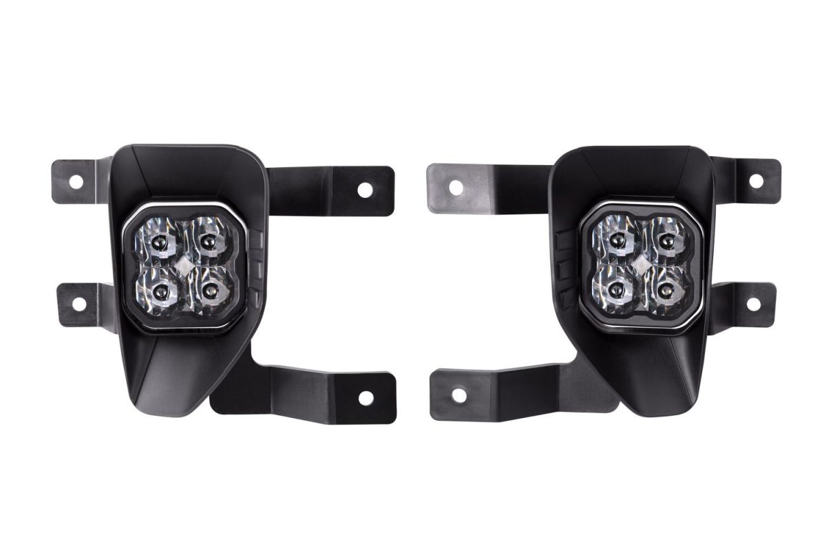 Diode Dynamics - Diode Dynamics SS3 White Pro LED Driving Fog Light Kit For 16-18 Silverado 1500