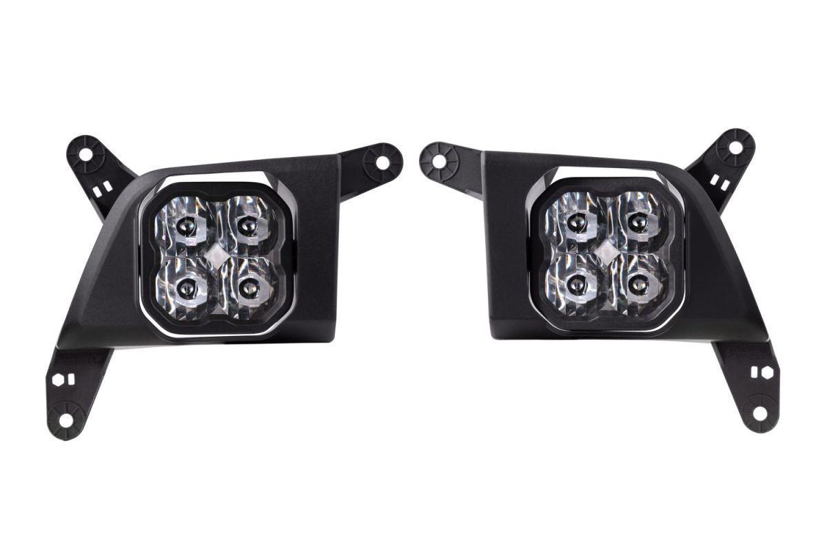 Diode Dynamics - Diode Dynamics SS3 Pro LED Driving Fog Light W/Backlight For 19-21 Chevy 1500