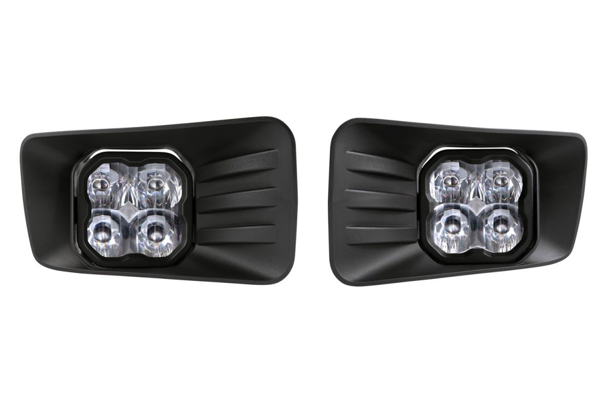 Diode Dynamics - Diode Dynamics SS3 White Sport LED Driving Fog Light Kit For 07-15 Chevy 1500