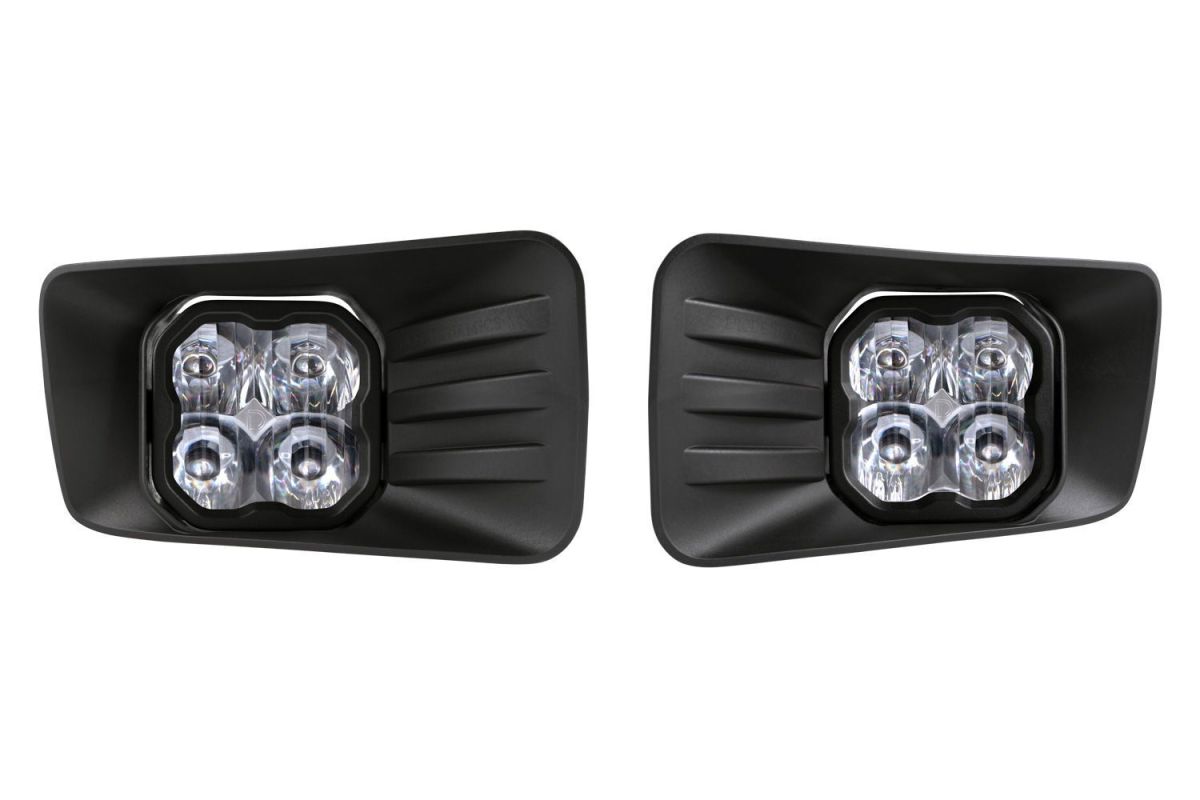 Diode Dynamics - Diode Dynamics SS3 Sport LED Driving Fog W/ Backlight For 15-20 Chevy Suburban