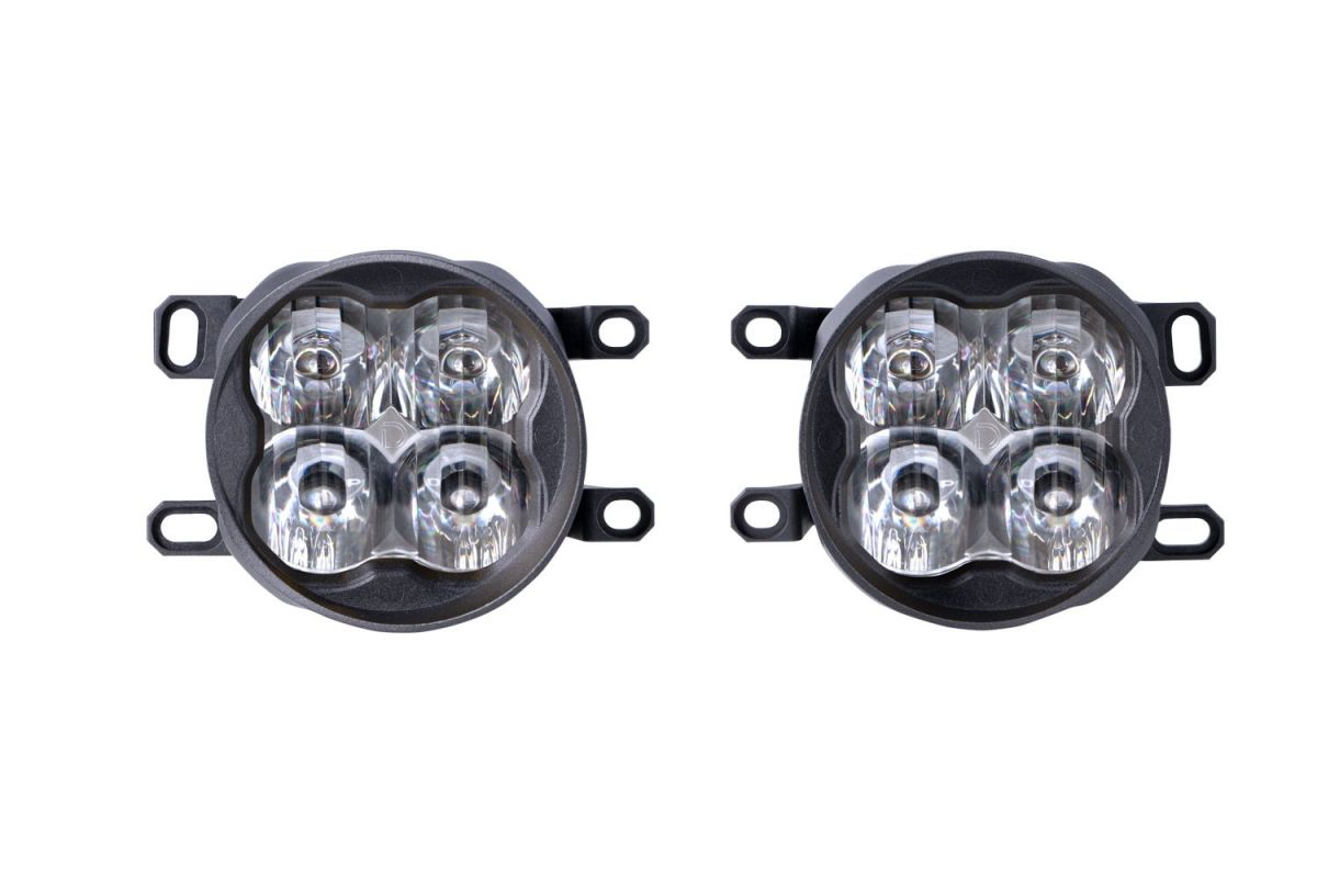 Diode Dynamics - Diode Dynamics SS3 Type CGX Pro LED Universal Driving Fog Light Kit W/ Backlight