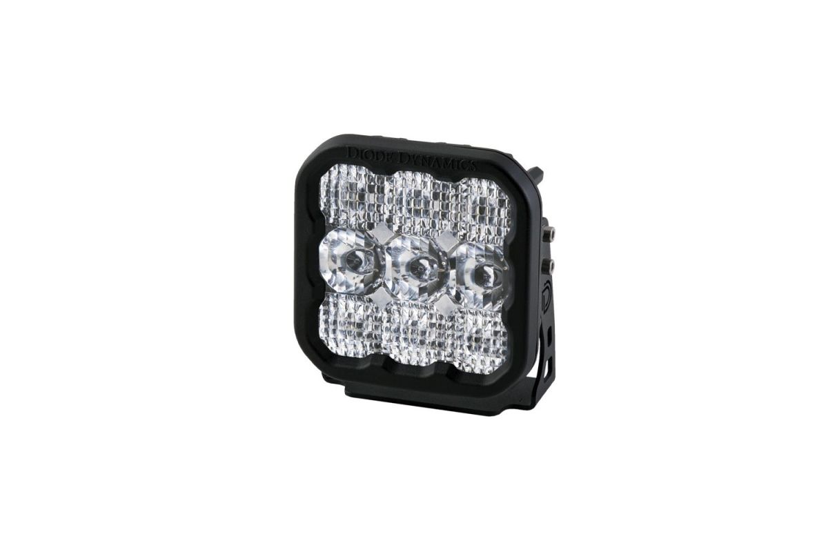 Diode Dynamics - Diode Dynamics Stage Series 5"  White Sport Universal Single LED Combo Light Pod