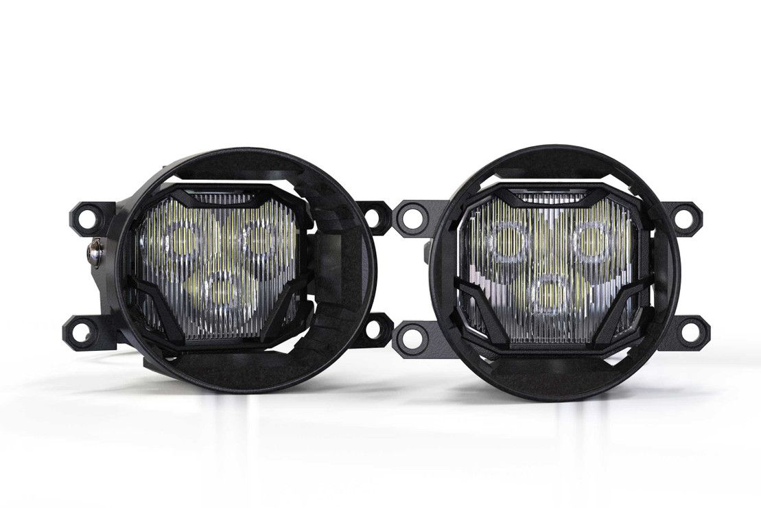 Morimoto - Morimoto 4Banger NCS Amber Wide Beam 5700K LED Light Pod Kit For 08-13 Lexus ISF