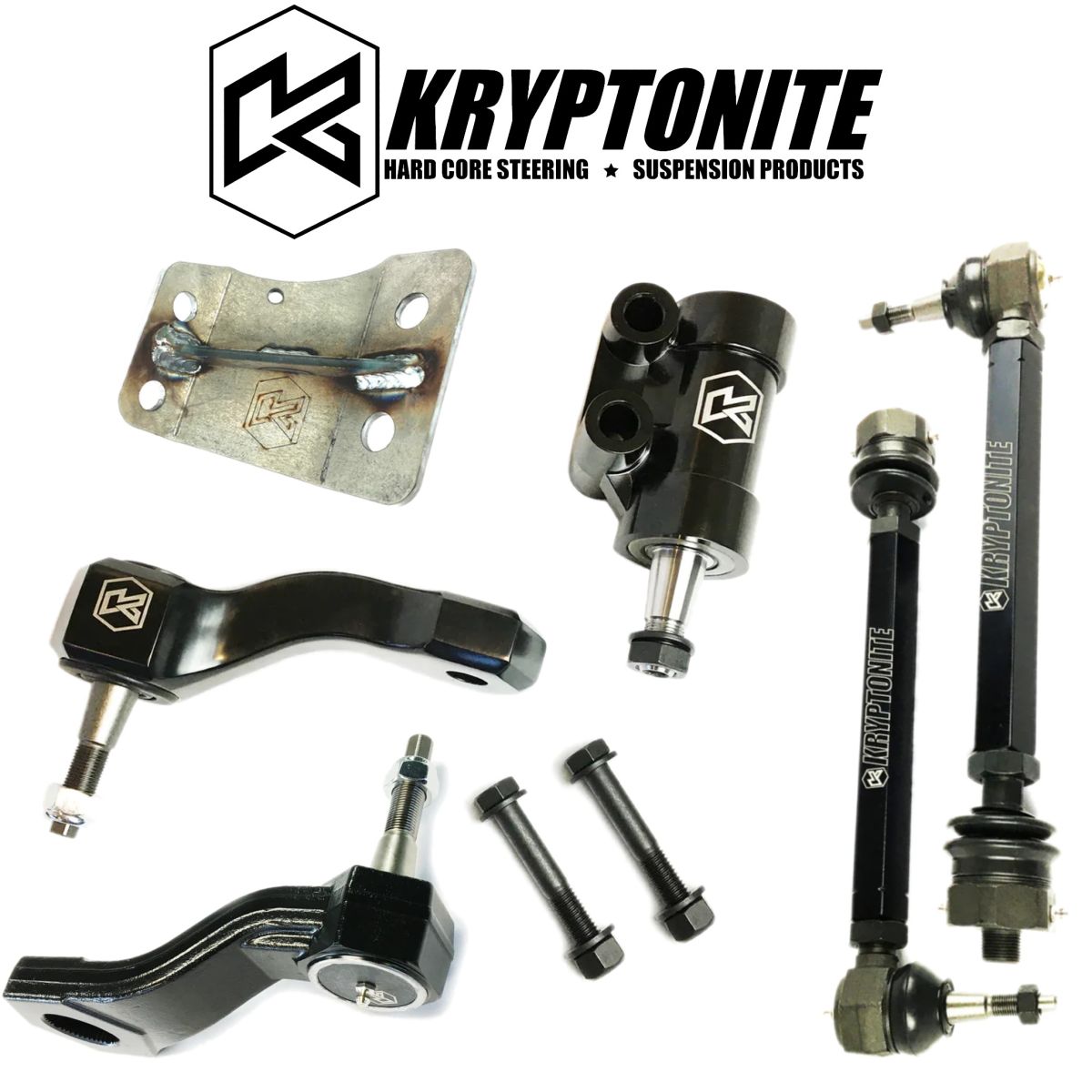 Kryptonite - Kryptonite Death Grip Steering Support Kit For 2011-2023 Chevy/GMC 2500HD/3500HD