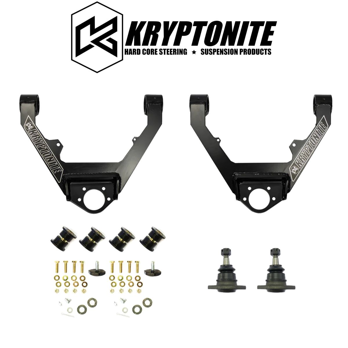 Kryptonite - Kryptonite Upper Control Arm Kit For 1999-2006 Chevrolet/GMC 1500 1/2 Ton Pickup